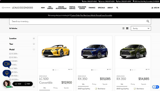 Place Call Buttons on pages